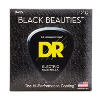Набор струн DR Strings BLACK BEAUTIES Bass 5-String - Medium (45-125)